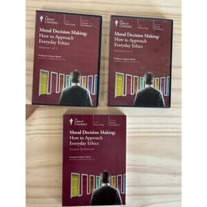 The Great Courses Moral Decision Making Audiobook with Course Guidebook